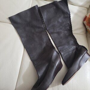 Vero Cuoio* Knee High* Leather Boots* 9